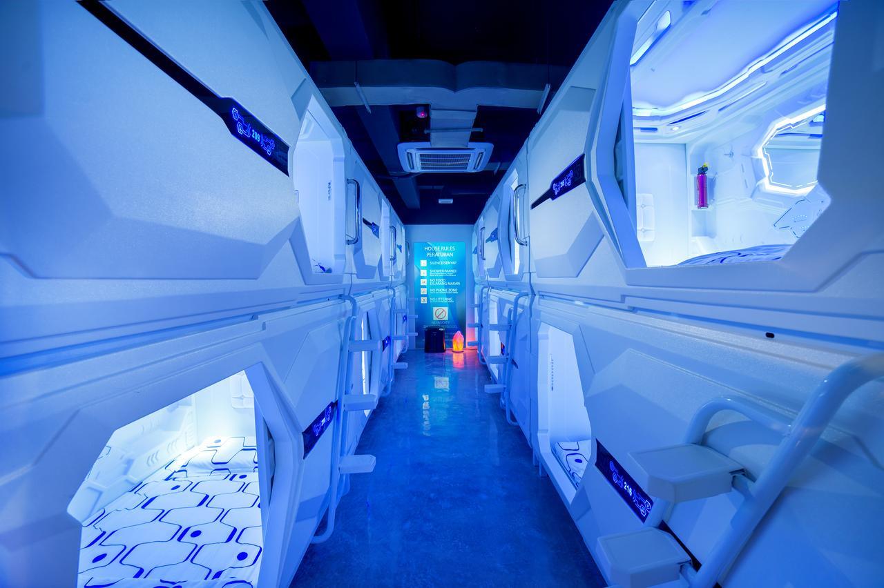 Riccarton Capsule Hotel Kuala Lumpur Dış mekan fotoğraf