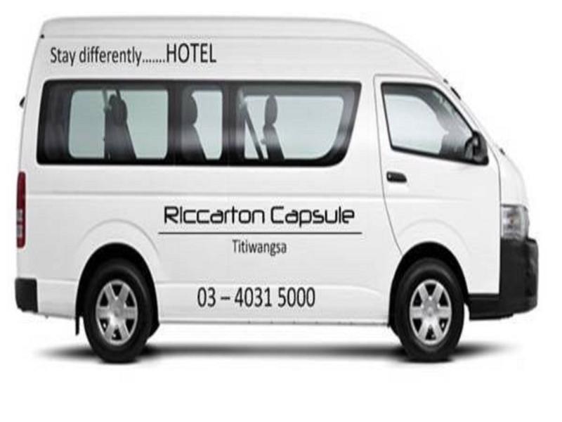 Riccarton Capsule Hotel Kuala Lumpur Dış mekan fotoğraf