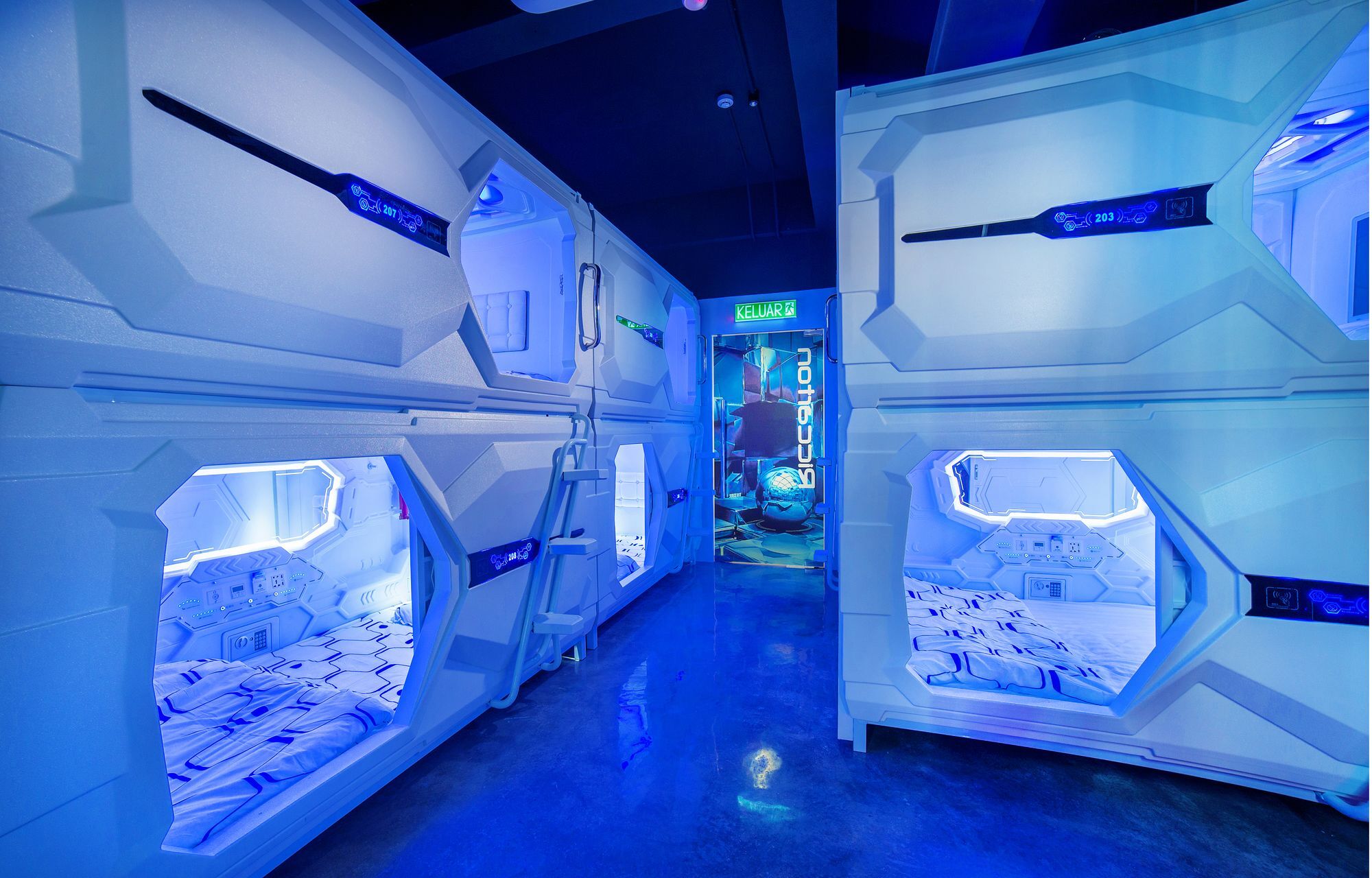Riccarton Capsule Hotel Kuala Lumpur Dış mekan fotoğraf