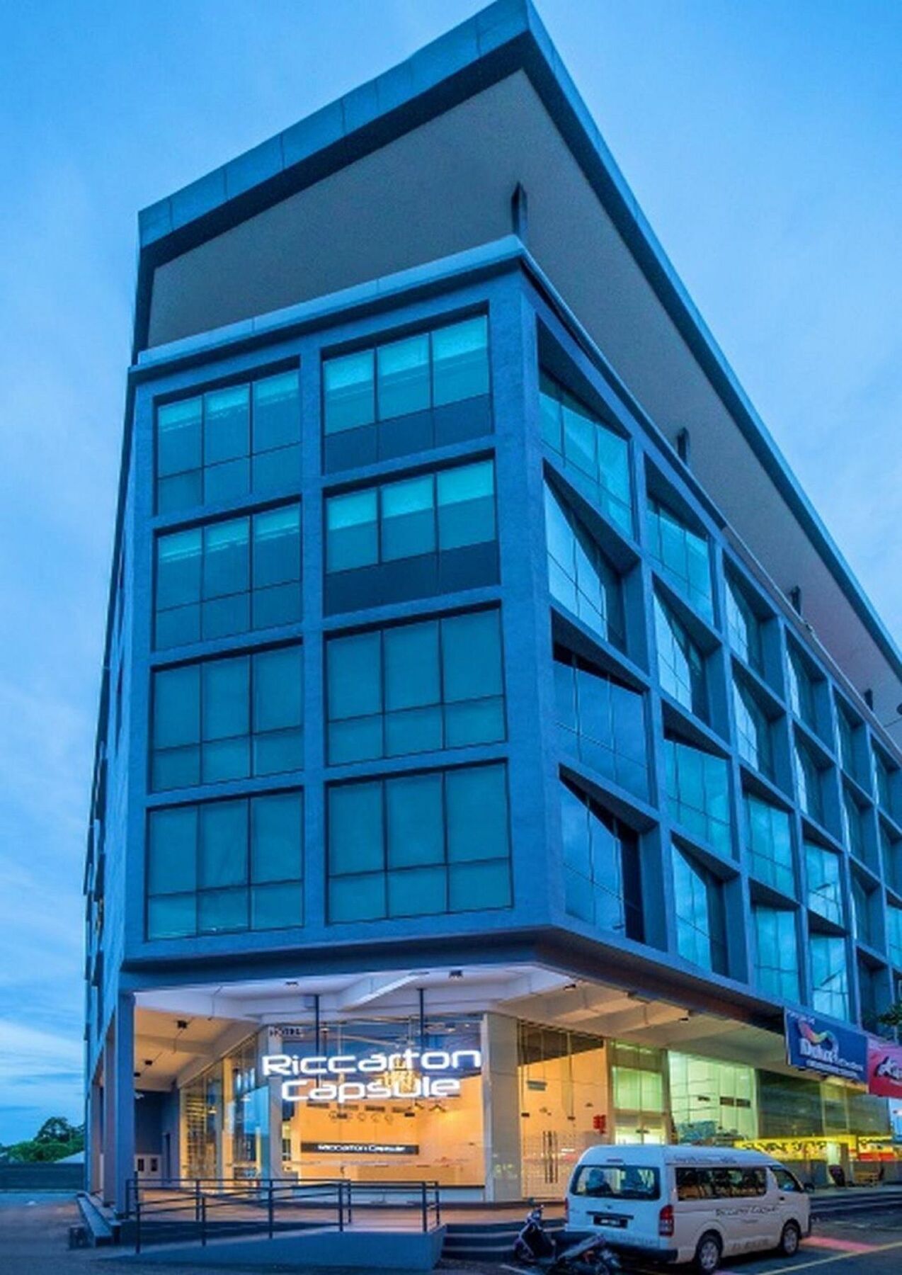 Riccarton Capsule Hotel Kuala Lumpur Dış mekan fotoğraf